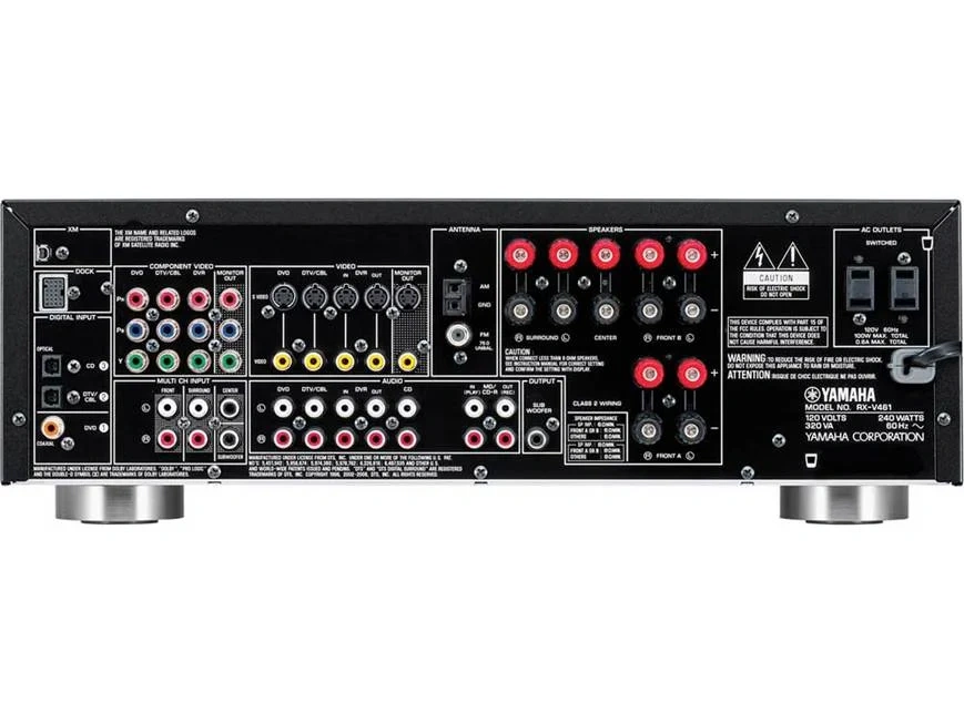 Predám AV Receiver Yamaha RX-V461 - 3