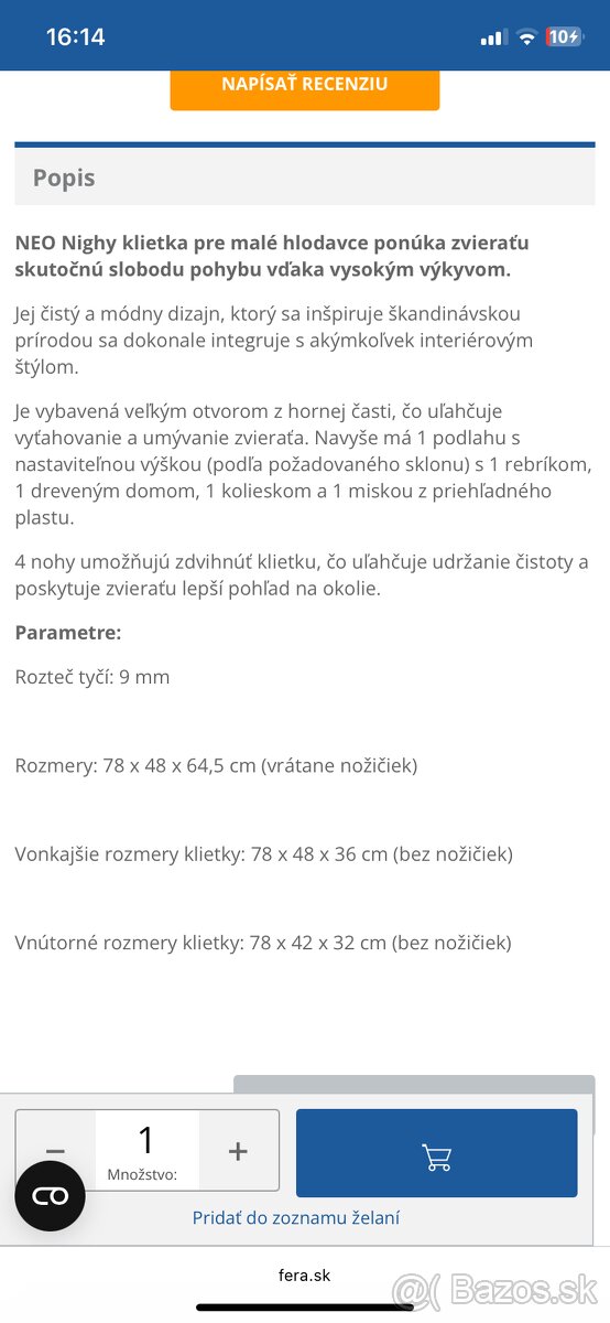 Klietka pre skrecka - 3