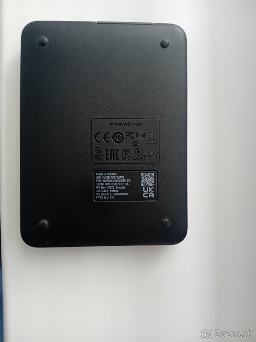 PREDAM EXTERNY HDD - WD Elements 2TB - 3