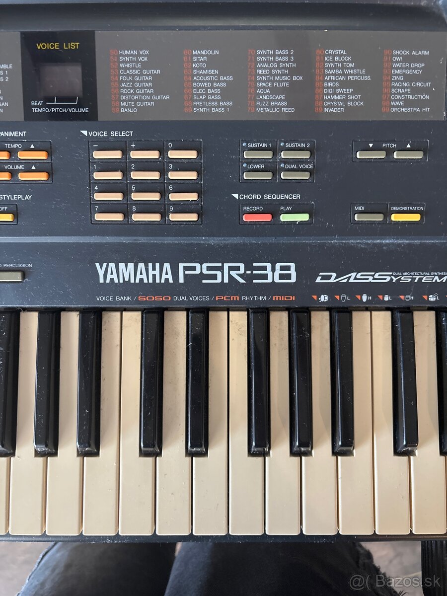 Yamaha psr-38 - 3