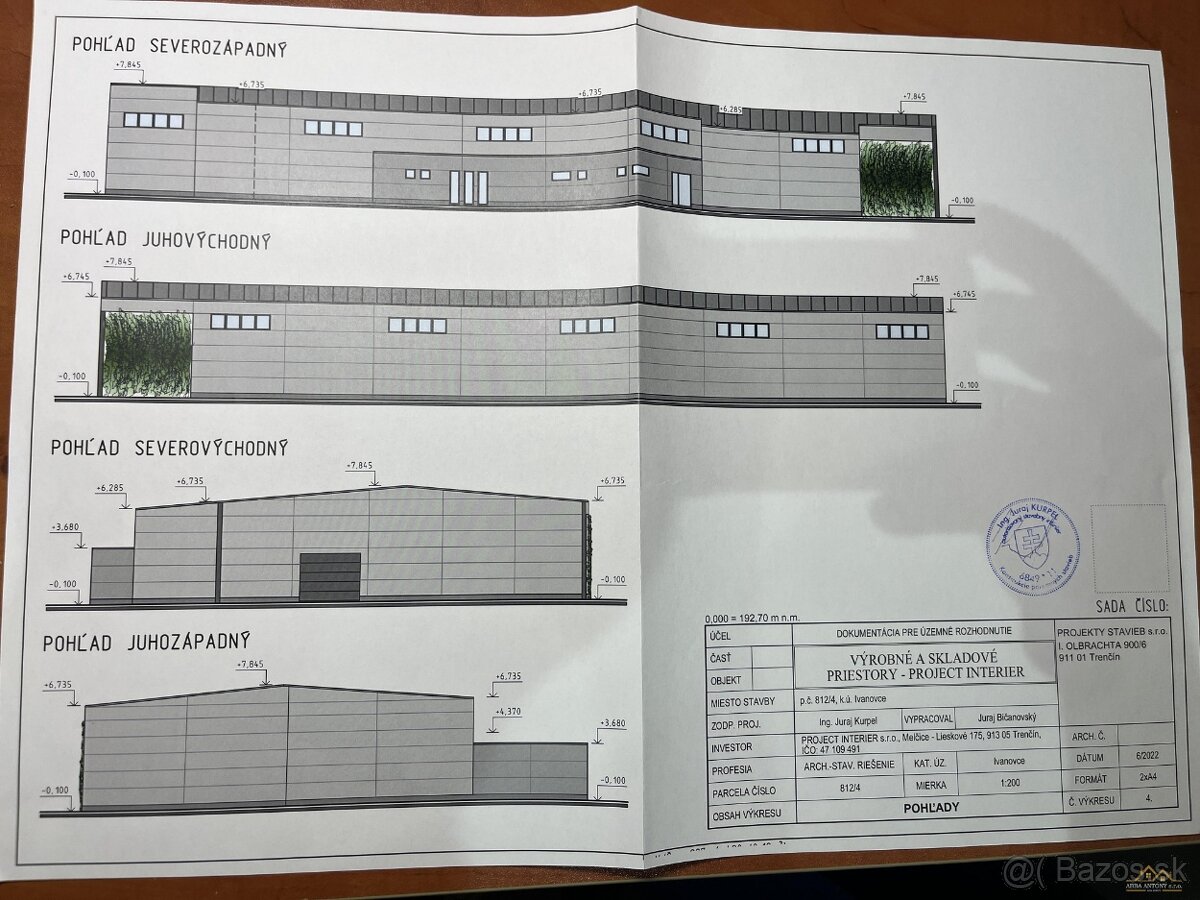 Stavebný pozemok pre výstavbu – Ivanovce pri Trenčíne - 3