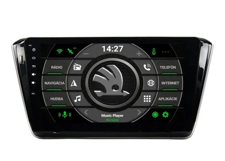 SKODA kvalitné 10"palc dotykove android autoradio - nové - 3