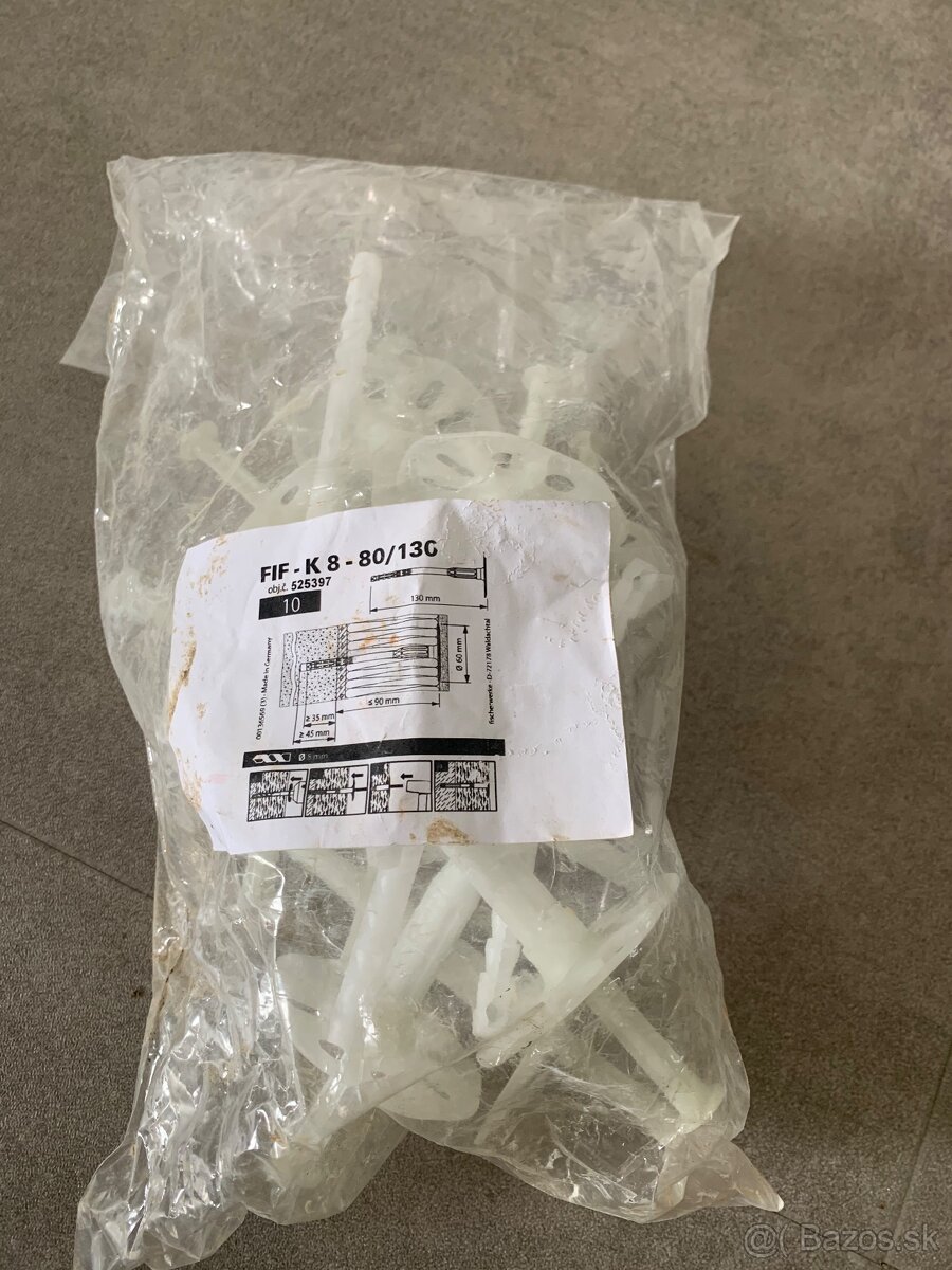 Hmozdinky do polystyrenu Fischer - 3