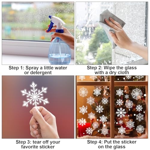 vianočných samolepiek na okná - 3
