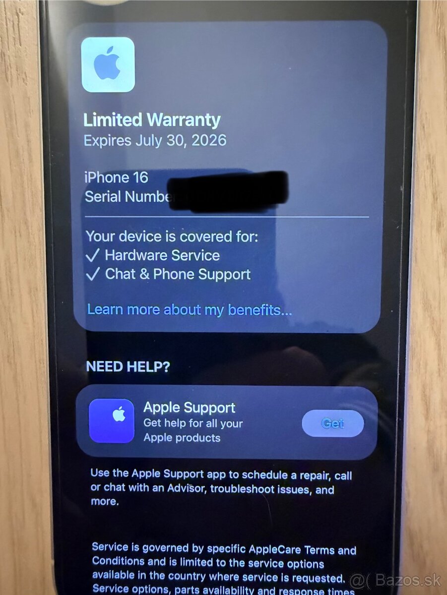Predám Iphone 16 128 GB v záruke ako nový - 3