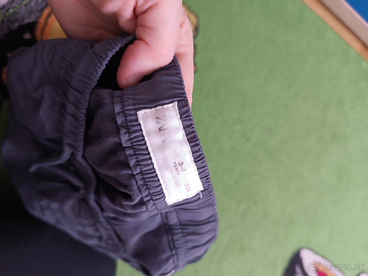 Sivé nohavice Zara - 104 - 3