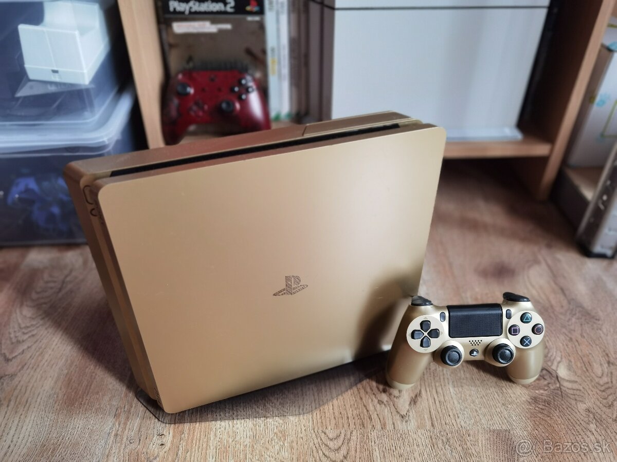 PS4 Slim Gold Edition - 3