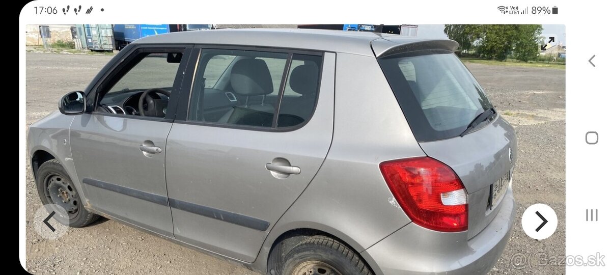 škoda fabia II 1,2 benzin 51 KW,kod:BZG - 3