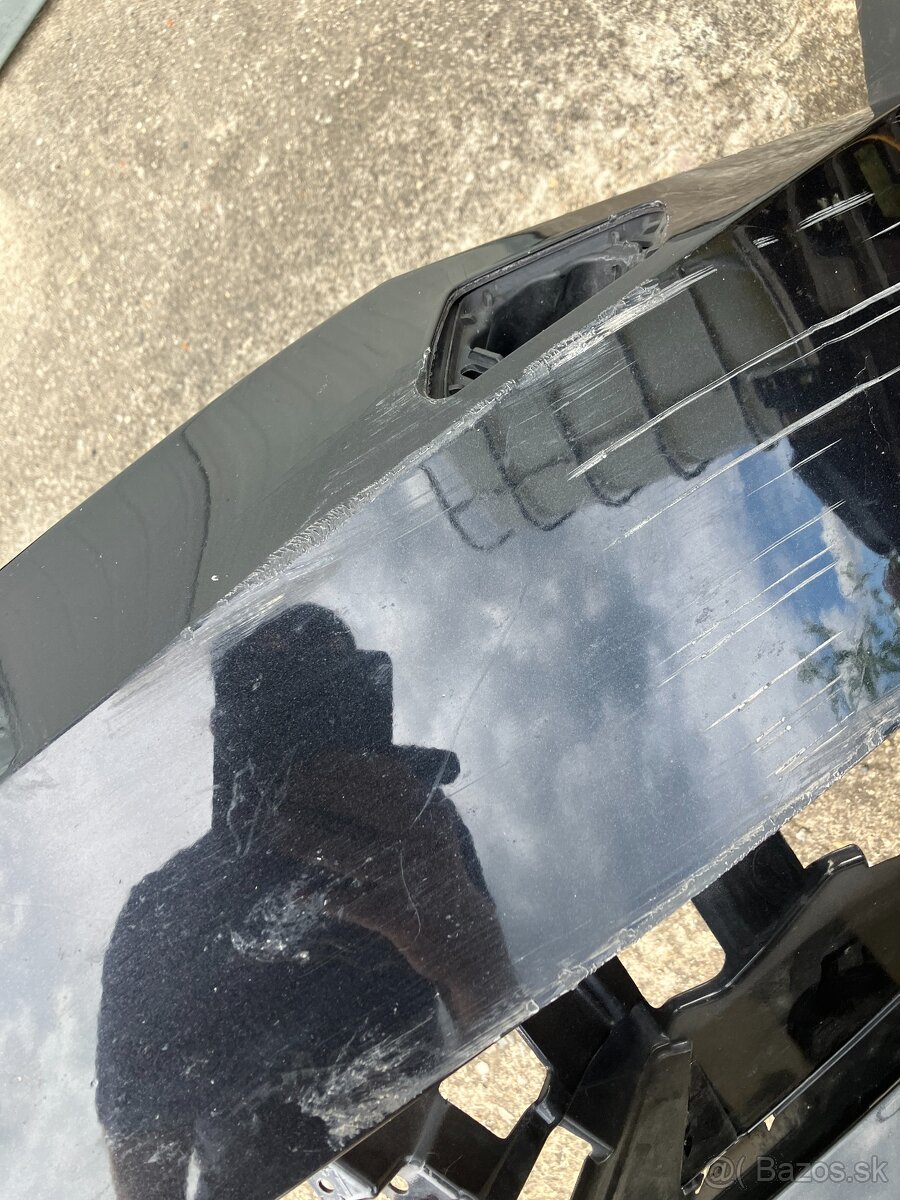 predni naraznik skoda superb 3 III ostrik cerny - 3