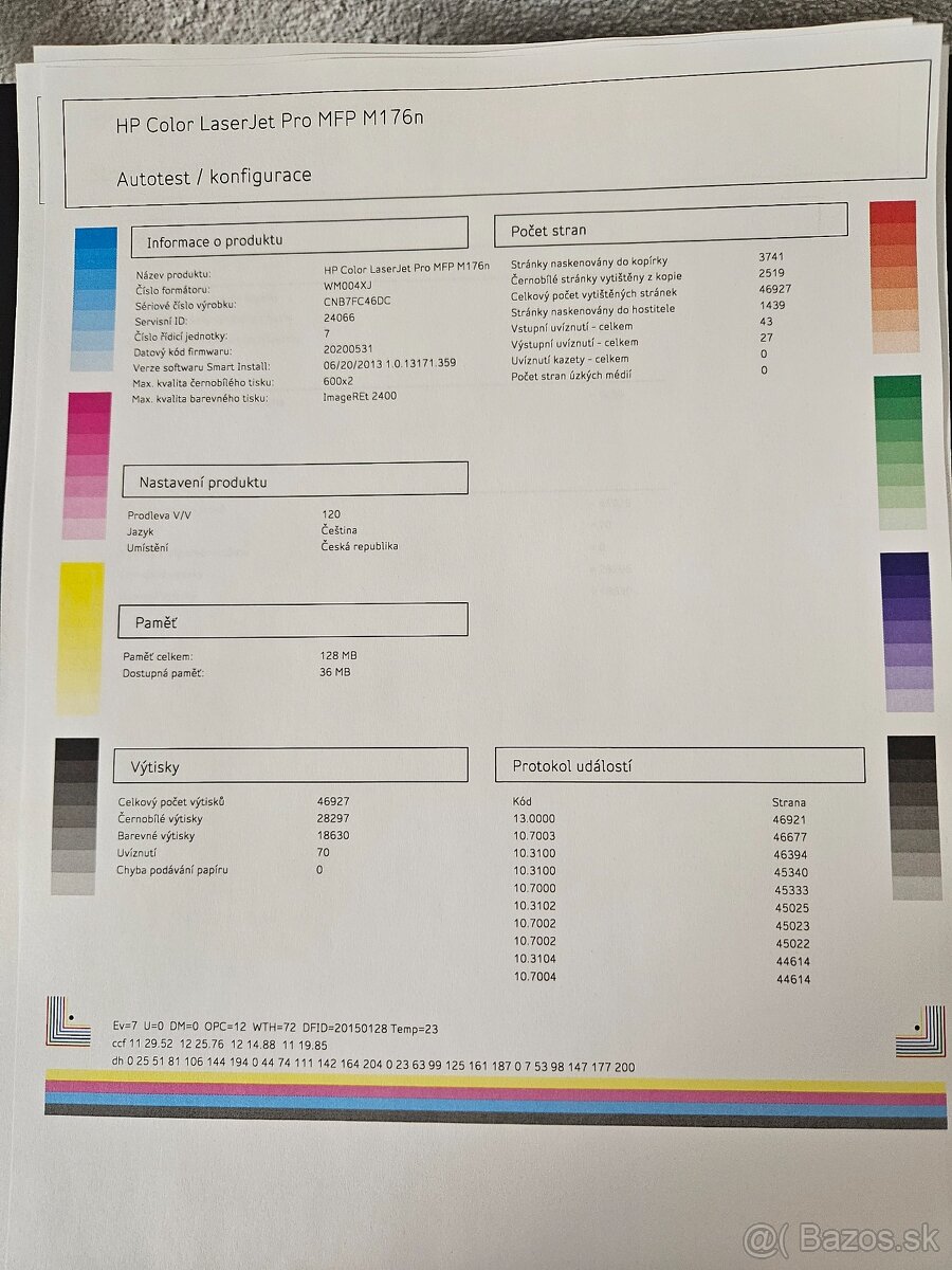 Multifun. laserova tlačiareň HP Color Laser Jet ProMFP M176n - 3