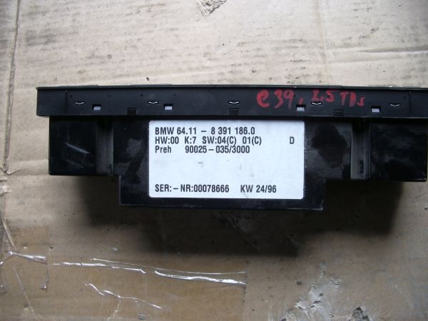 bmw e39 panel klimatizacie - 3