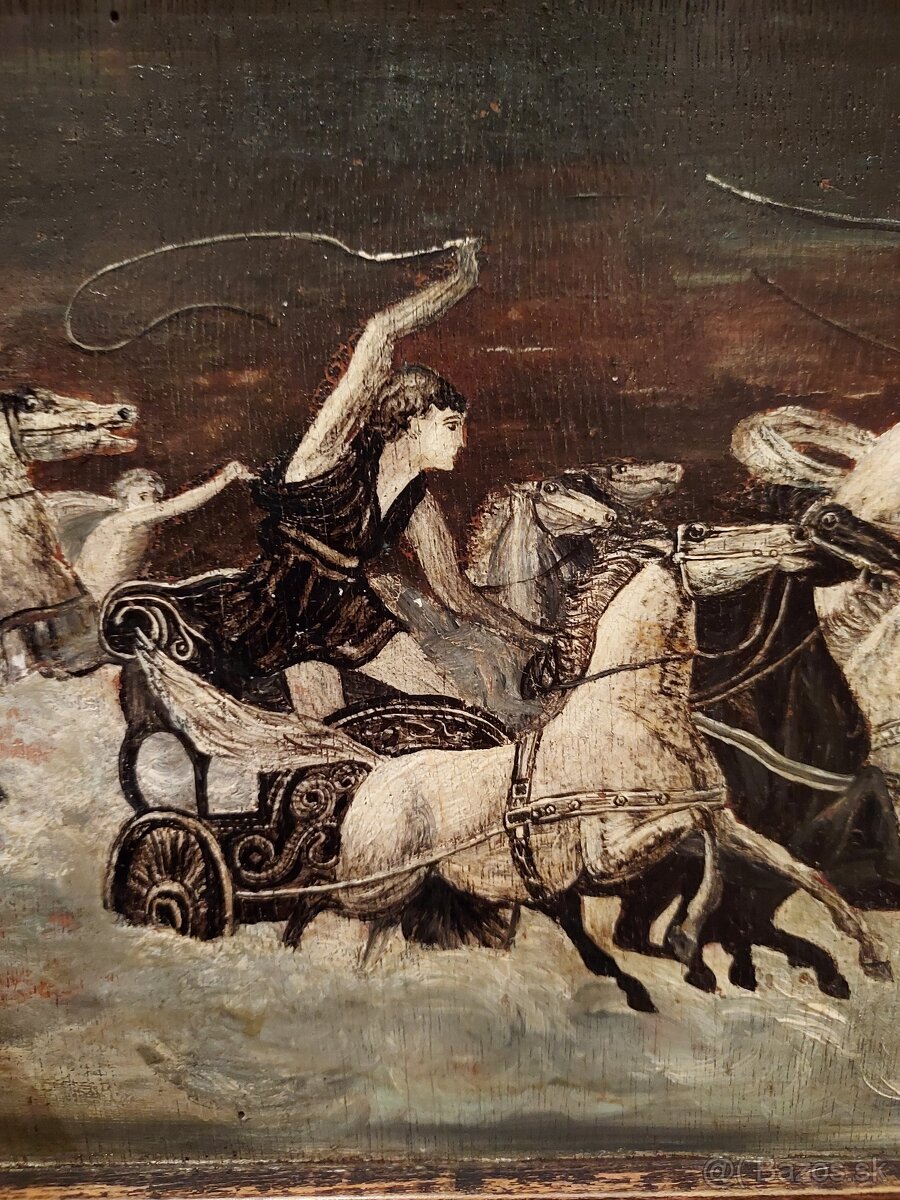 PREDÁM KRÁSNY MAĽOVANÝ PARAVÁN - 3