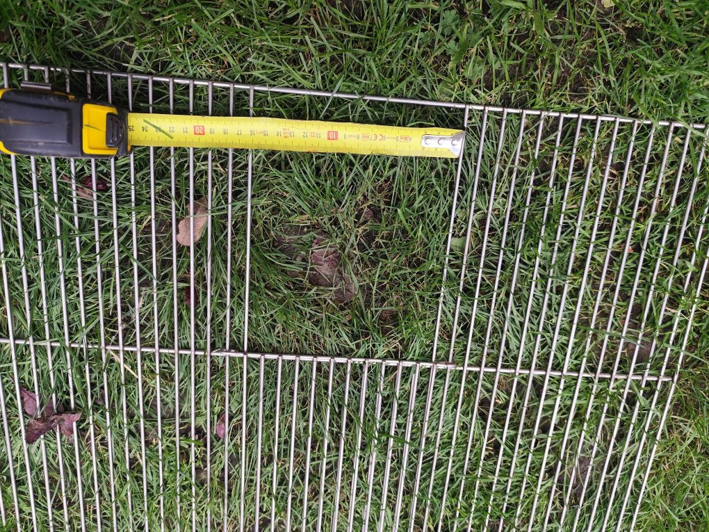 Čelný panel do voliéry ,nerez, 4ks - 3