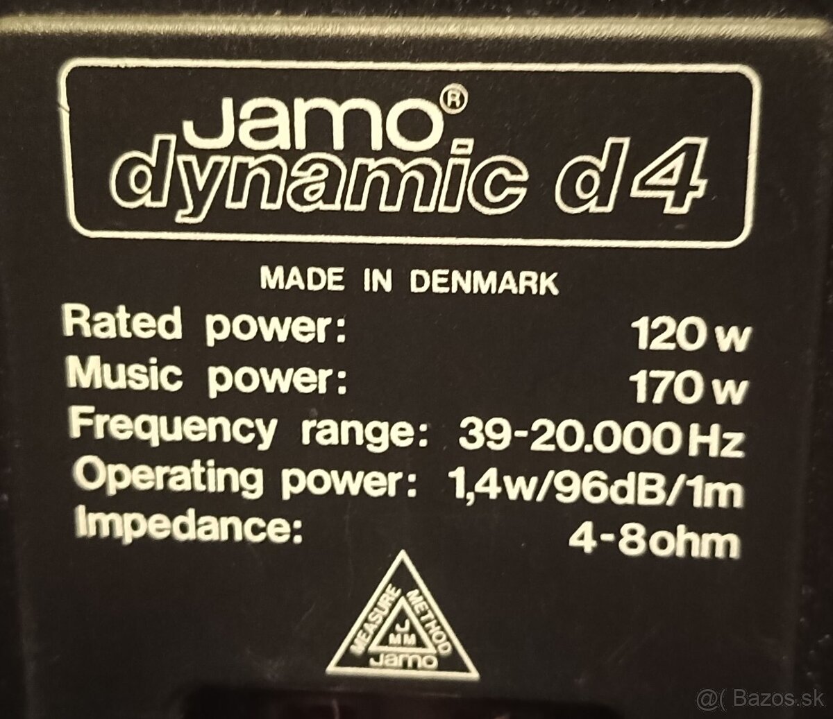 JAMO Dynamic D4 🥰🔊❤️ Reproduktory 🔊 - 3