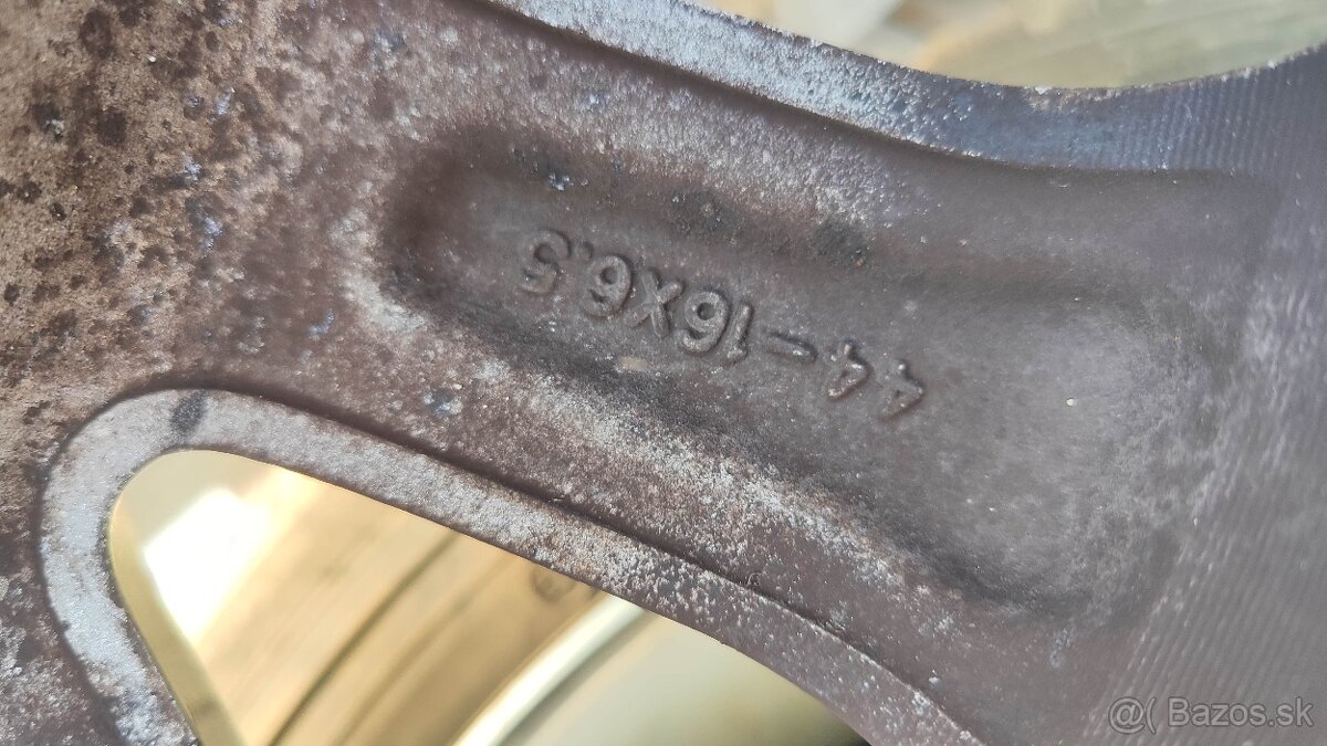 5x100 R16 Chrysler hliníkový disk (rezerva). - 3