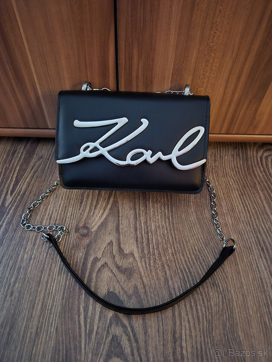 kabelka Karl Lagerfeld čierna - 3