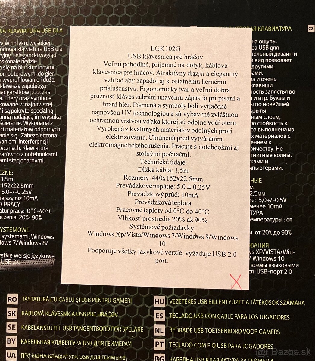 Hráčska klávesnica - 3