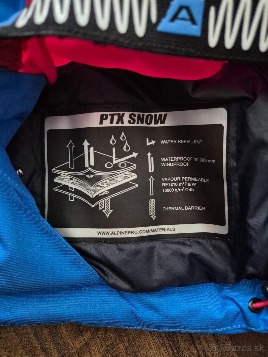 Lyžiarska bunda ALPINE PRO 134 - 3