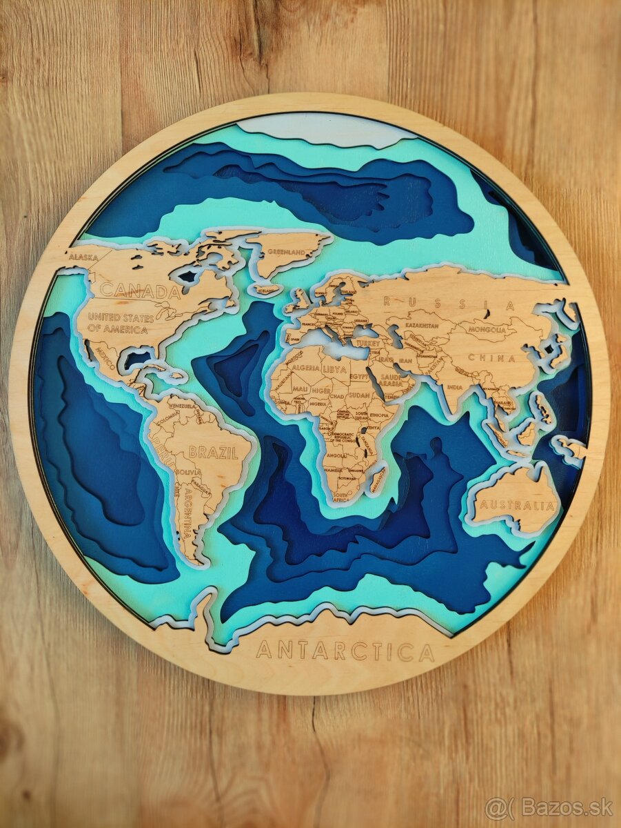 6 vrstvová mapa sveta - 3