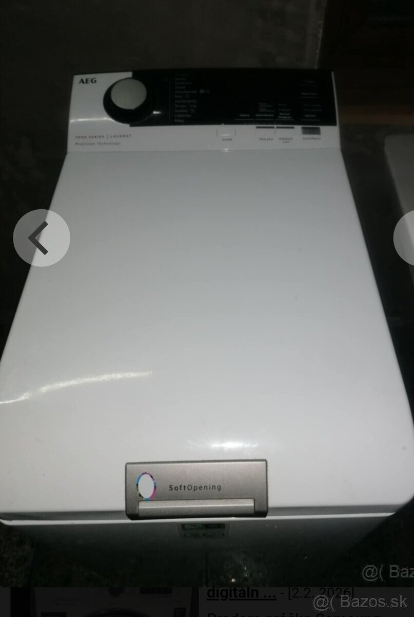 Predám práčka značka AEG digitálne 6kg - 3