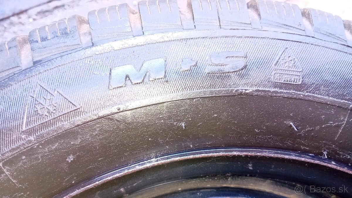 Zimné pneu 205/55 R16 na diskoch - 3