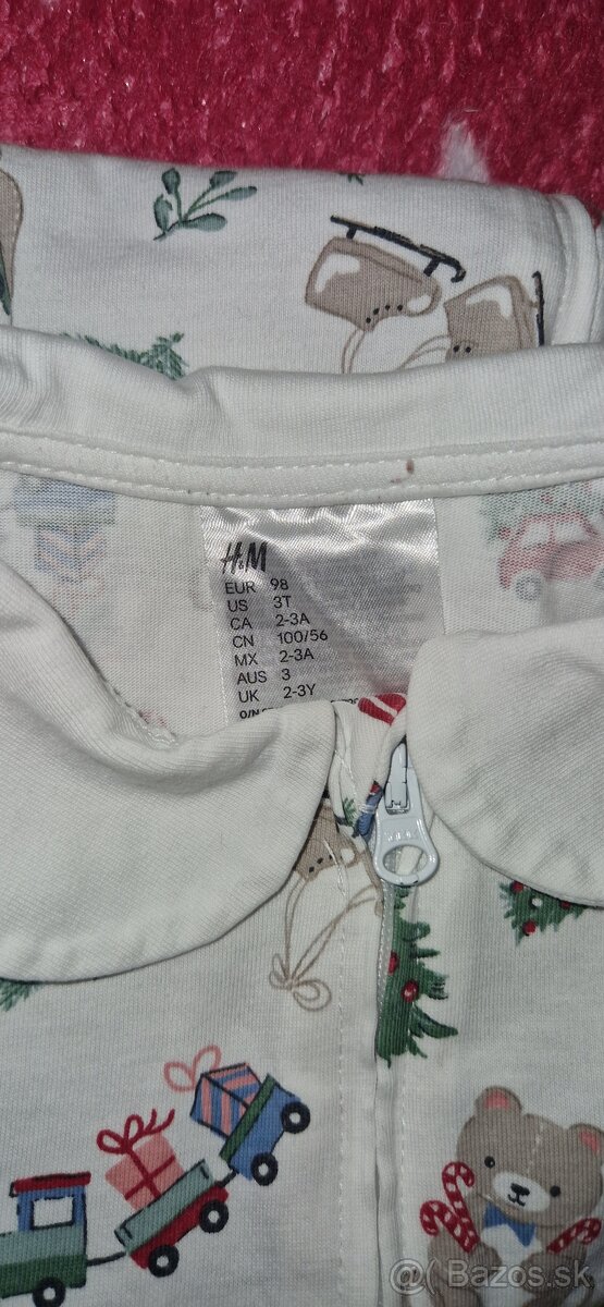 Overal na spanie H&M, v. 98 - 3