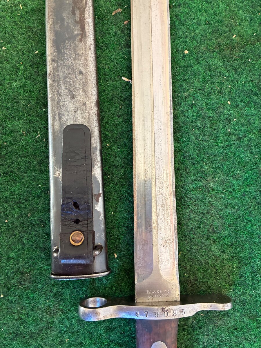 Švajčiarsky bodák bajonet smith rubin - 3