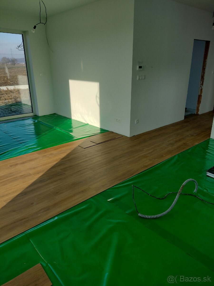 Pokládka podlahy - laminát, vinyl, kompozit, drevo. - 3