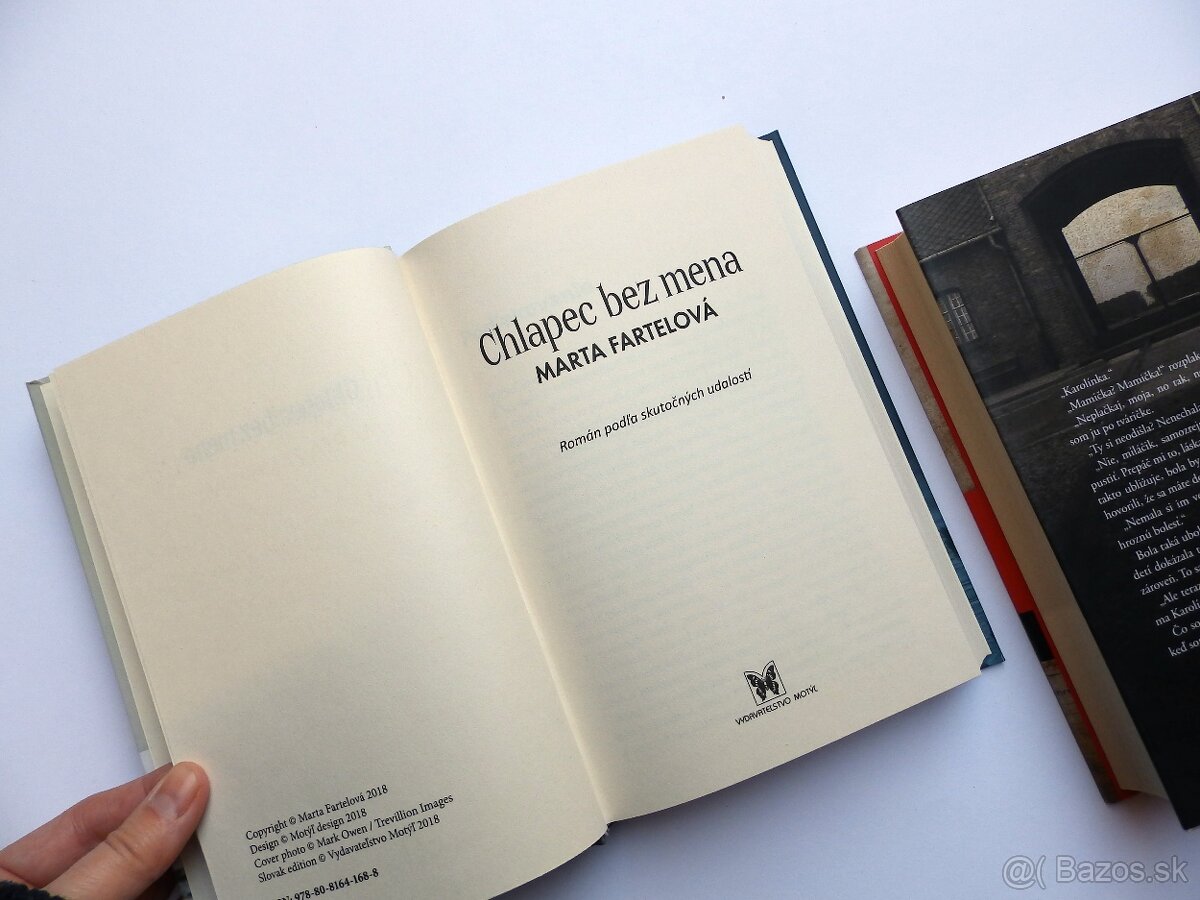 Predám knihy Chlapec bez mena, Mengeleho dievča - 3