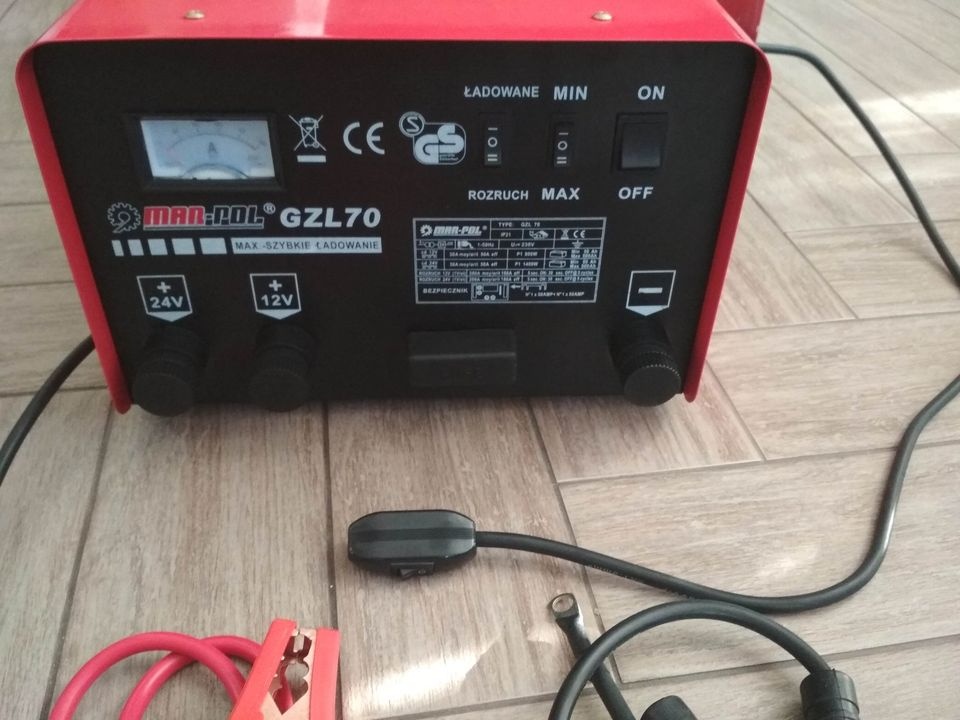 Auto nabíjačka so štartom 12V/24V -250A -nová - 3