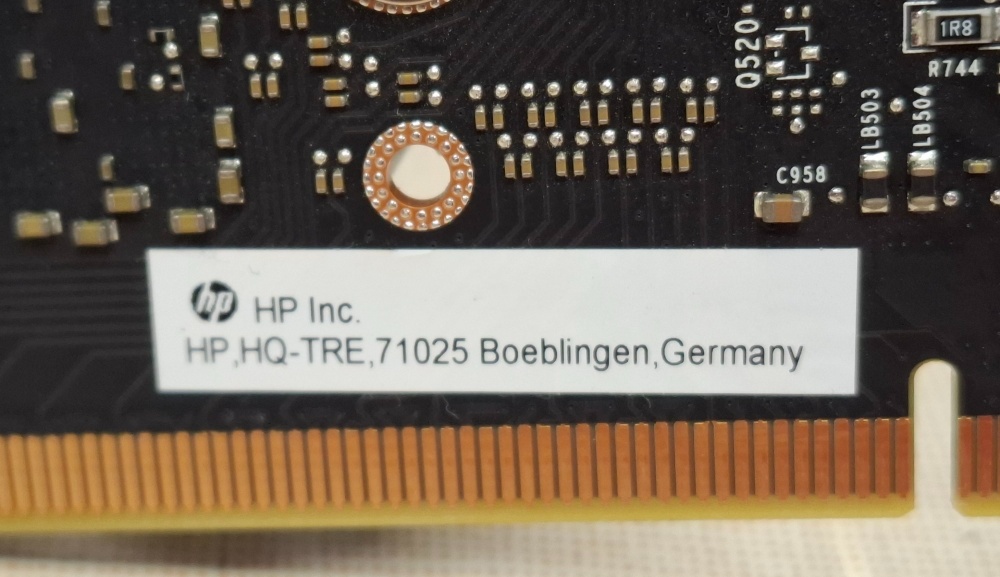 HP GeForce GTX 1060 3GB Workstation - 3