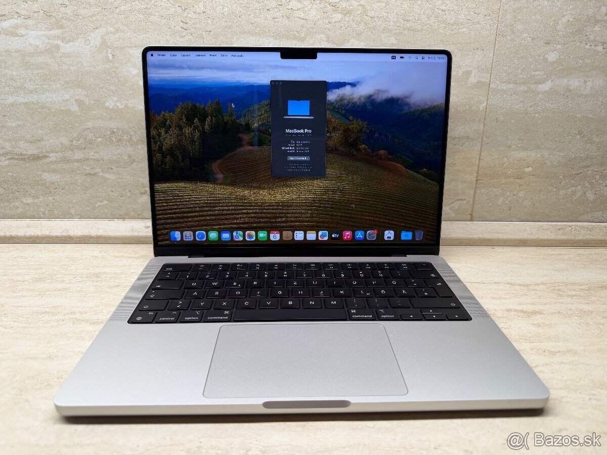 MacBook Pro 14" M3 Pro 18GB/1TB, batéria: 100%, 9 cyklov - 3