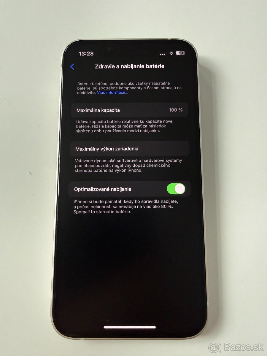 iPhone 13 Mini 128GB starlight biely - 3