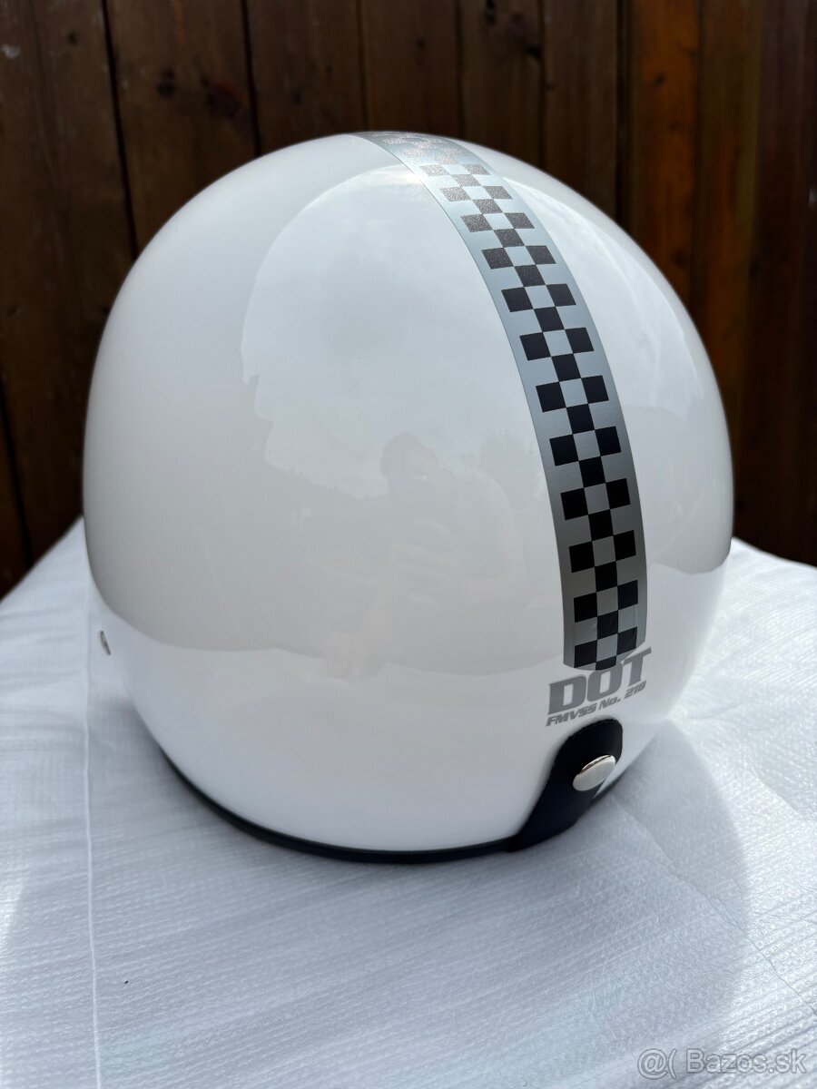 Retro helma na motorku - 3