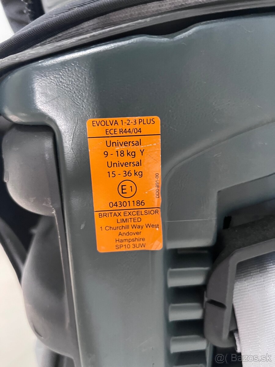 Autosedačka britax evolva 123 plus - 3