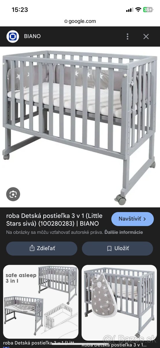 Postieľka - 3