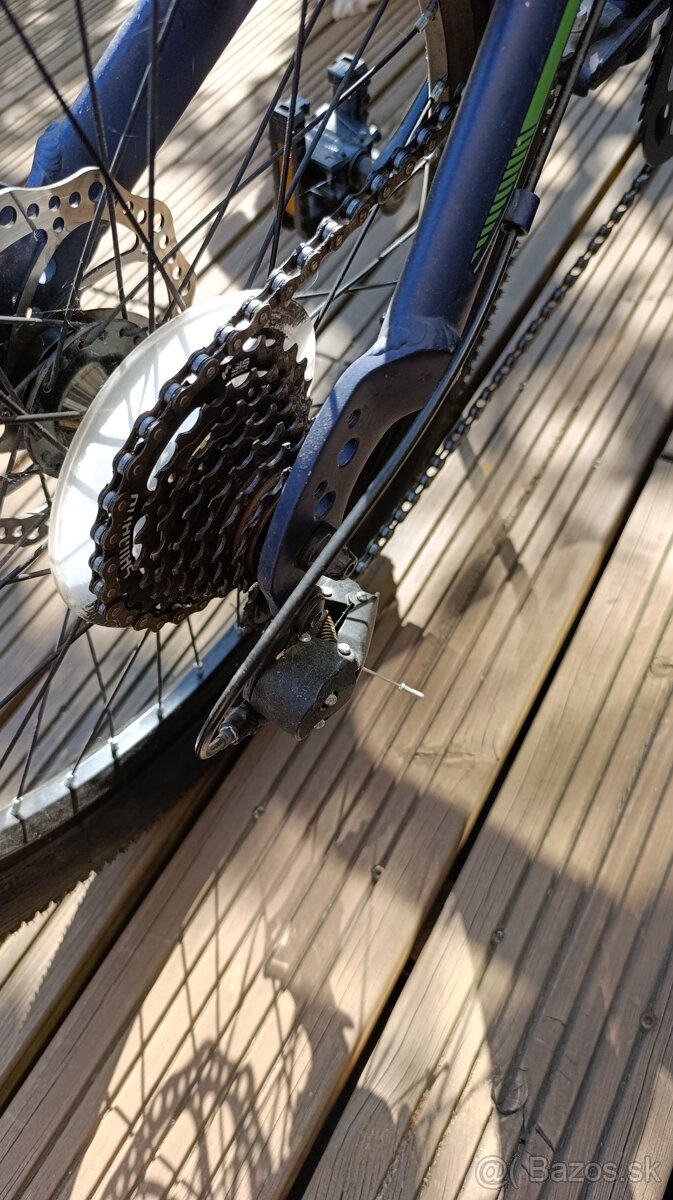 Predám skladací hliníkový bicykel 20" - 3