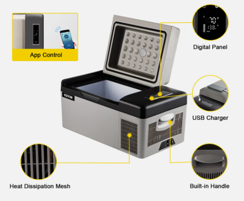 Prenájom 20 l. autochladničky - kompresorova - 3