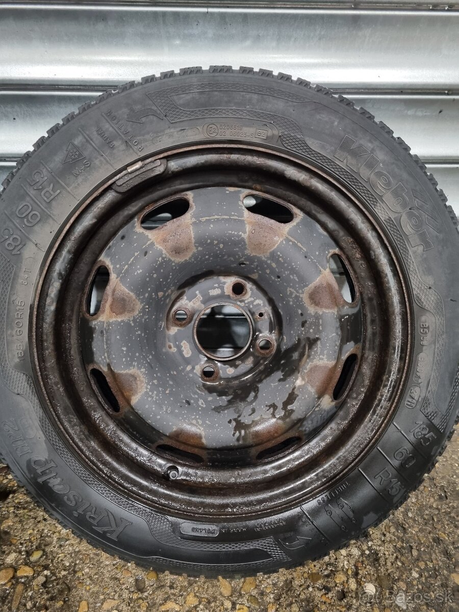 Predám sadu 185/60R15 Citroen C3, Peugeot 207 - 3