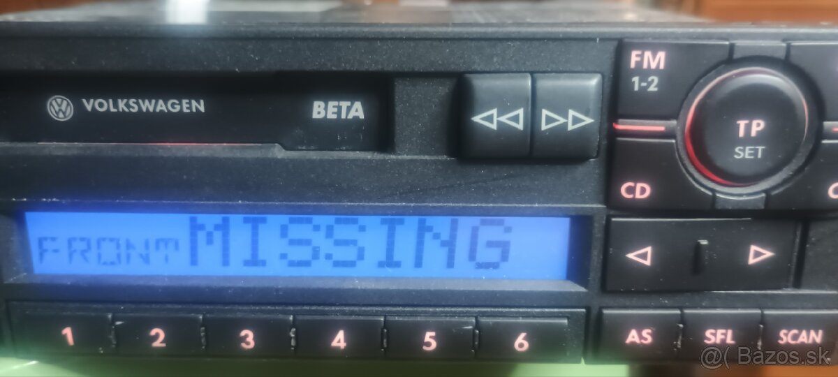 VW autorádio Beta - 3