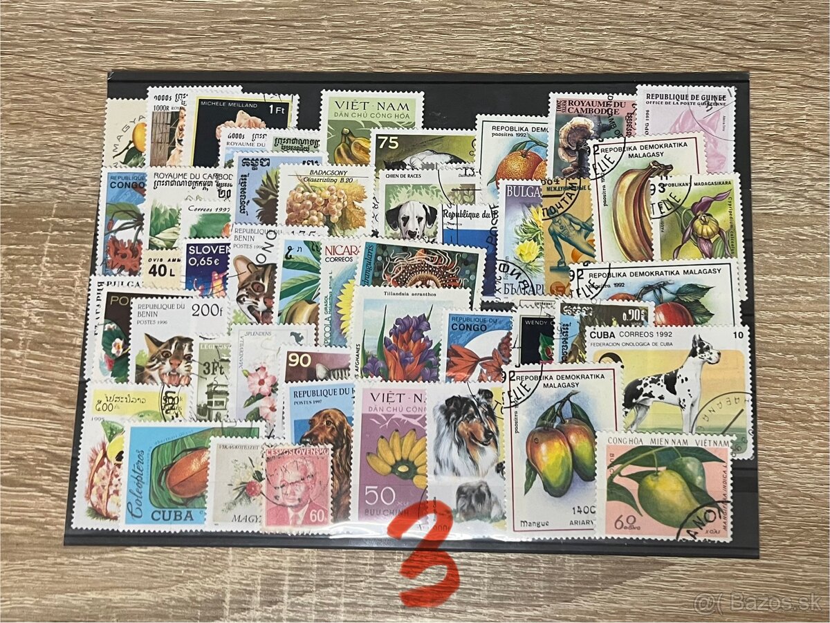 Poštové známky z rôznych krajín - 3