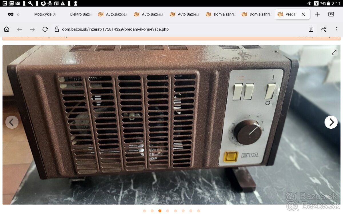 Predám ohrievače plne funkčné - 3