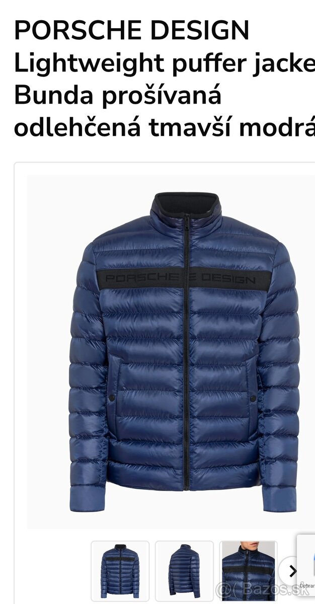 Predám bundu Porsche - 3