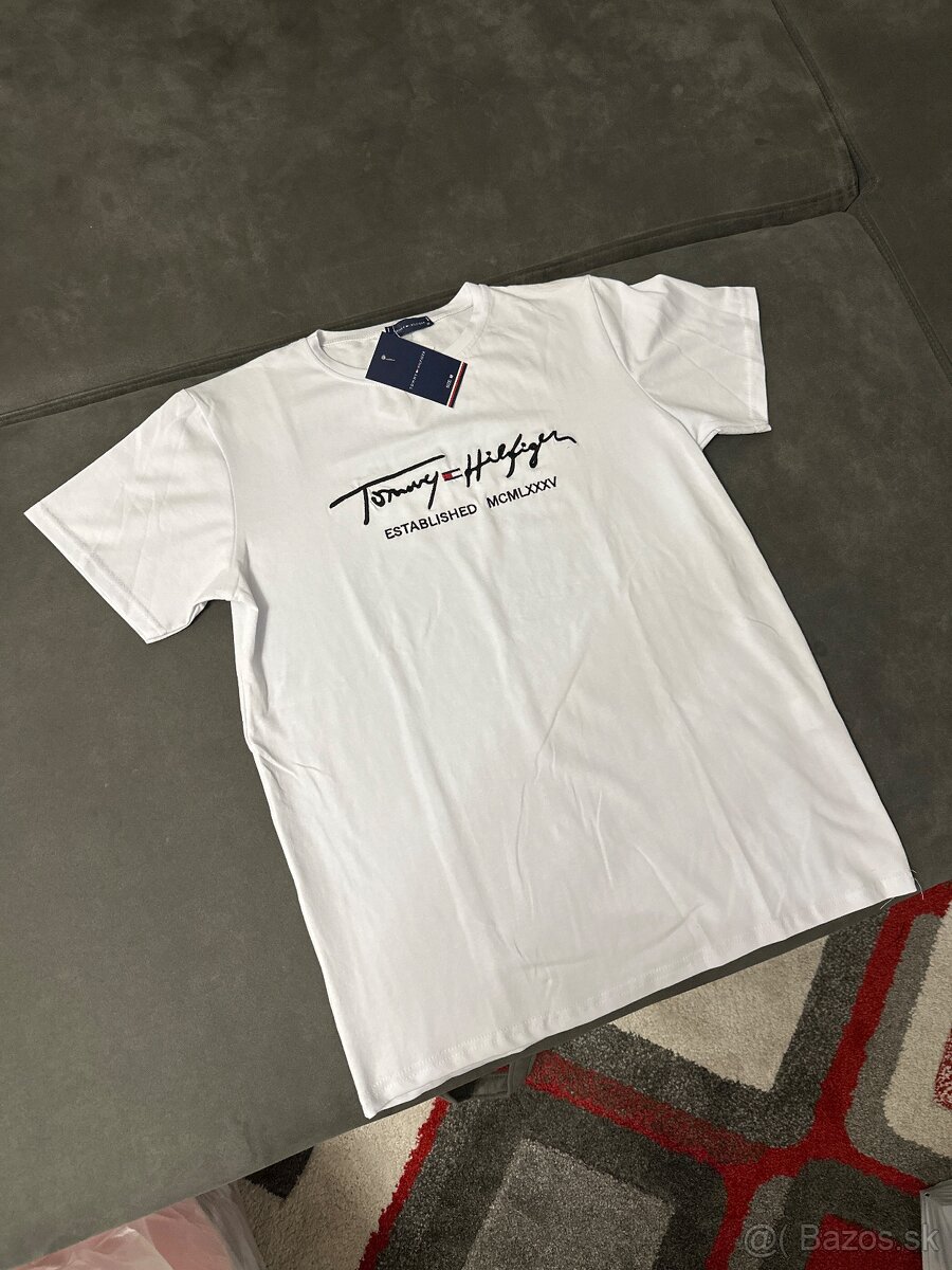 Biele tričko tommy hilfiger M - 3