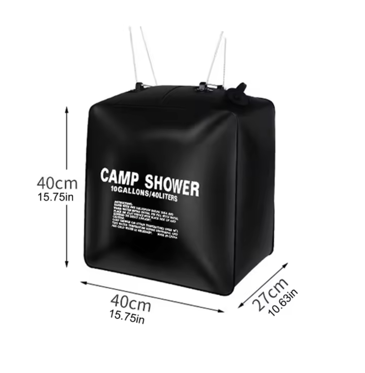 40 l sprcha prenosná na kempovanie - 3