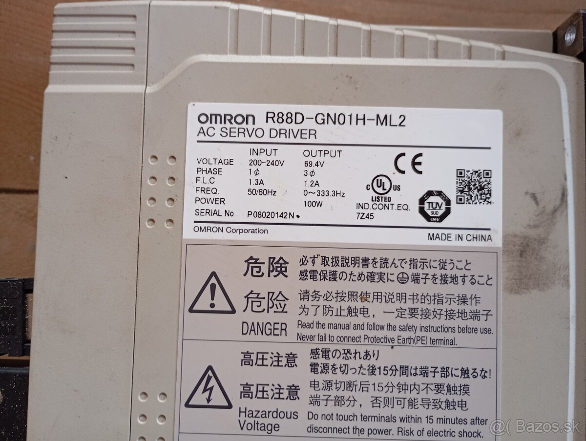 AC Servo menič Omron R88D-GN01H-ML2 - 3