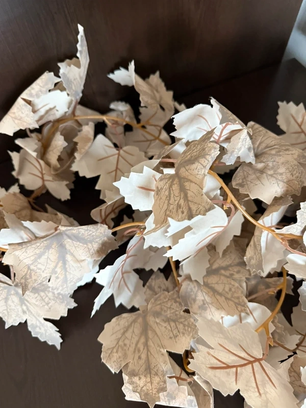 Jesenná girlanda z lístia - 3