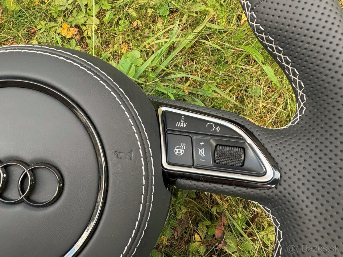 VYHRIEVANY AUDI VOLANT - ZREZANY - PERFOROVANA KOZA - 3