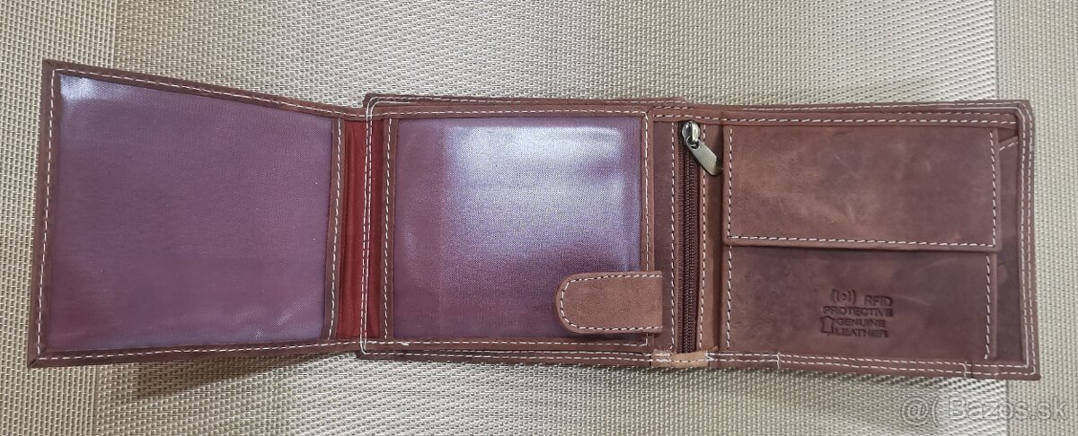 Pánska kožená peňaženka - 3