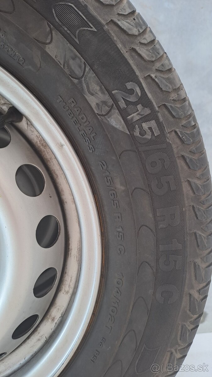 plechové disky Ford Transit + pneu - 3